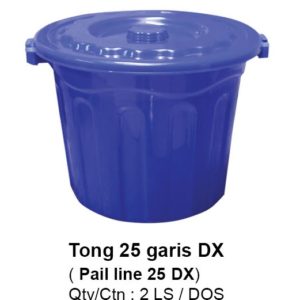 Tong 25 garis DX