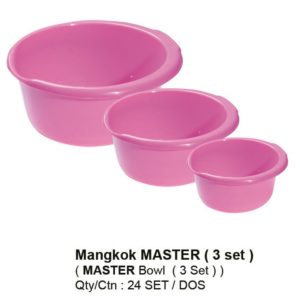 Mangkok Master 3 set