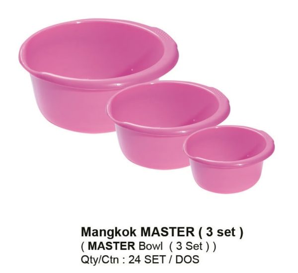Mangkok Master 3 set