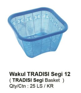 Wakul TRADISI segi 12  Multiplast Indojaya