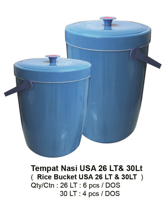  Tempat  nasi  USA 26 30 Lt Multiplast Indojaya