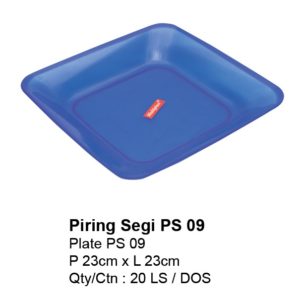 Piring Segi PS-09